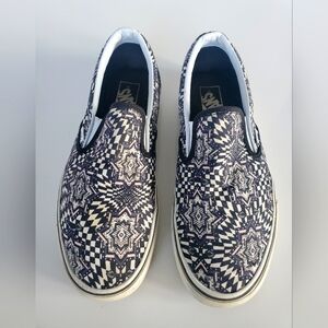 Vans Checkers Kaleidoscope Classic Slip On Snekers Size 41